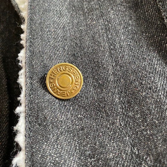 Zaful denim faux fur jacket - Picture 4 of 4